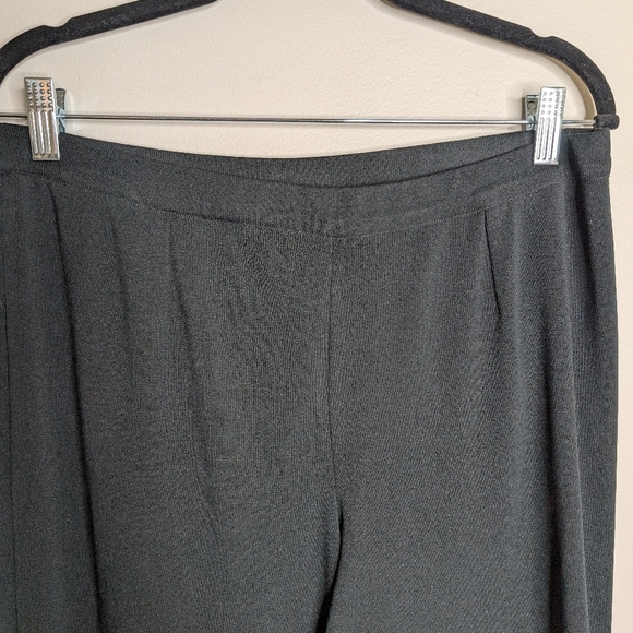 Ming Wang Black Knit Pants sz PL - Picture 2 of 6